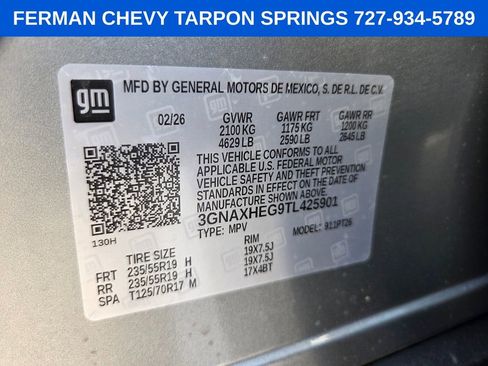 New 2026 Chevrolet Equinox LT w/ Convenience Package II image 20