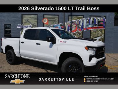 New 2026 Chevrolet Silverado 1500 LT Trail Boss w/ Safety Package