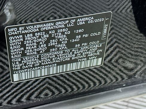 Used 2023 Volkswagen Atlas SE FWD image 12