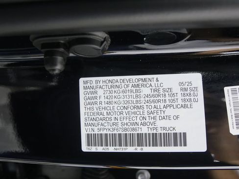 Used 2025 Honda Ridgeline TrailSport image 30