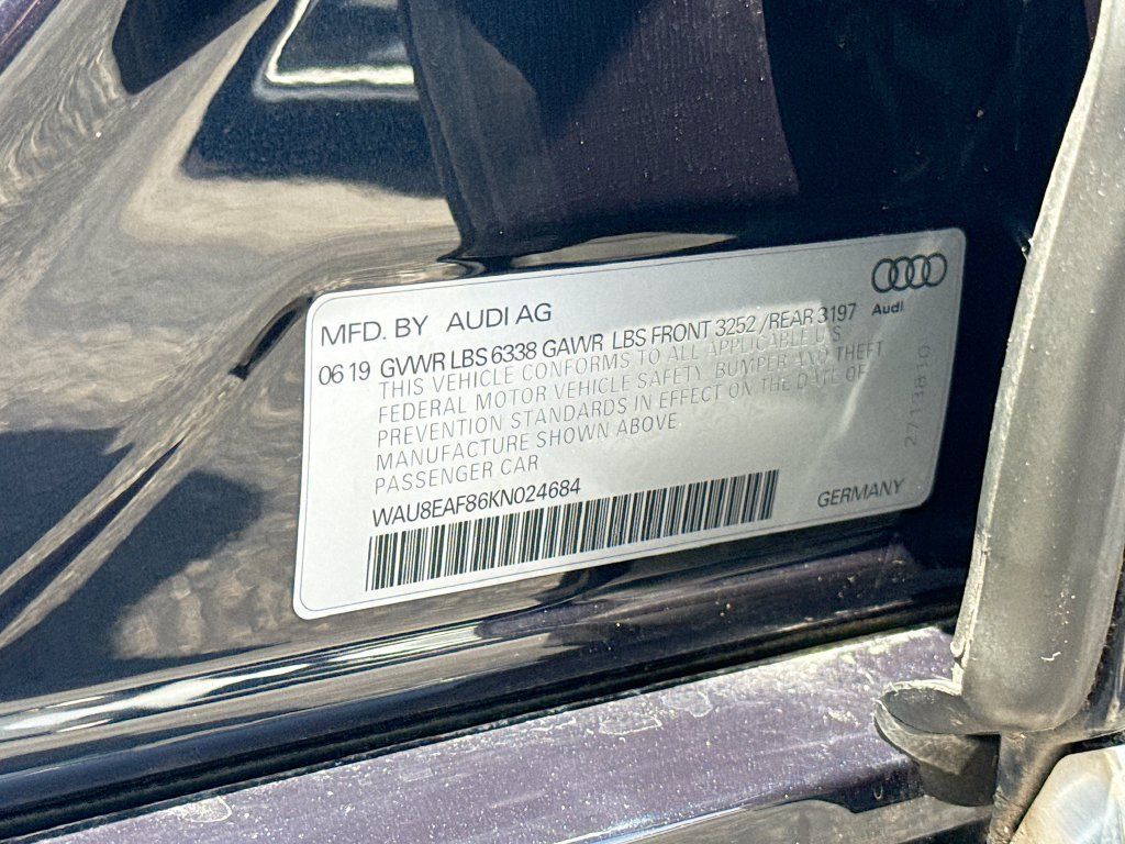 Used 2019 Audi A8 L 4.0T w/ First Edition Package AWD/4WD image 35