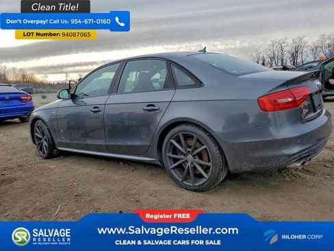 Used 2016 Audi S4 Premium Plus w/ Technology Package AWD/4WD image 3