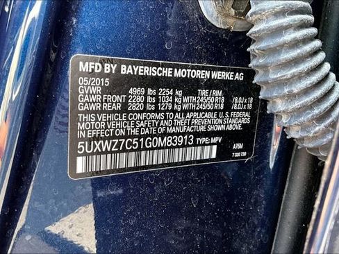 Used 2016 BMW X3 sDrive28i RWD image 3