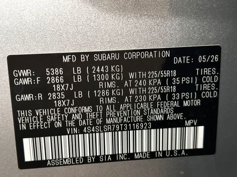 New 2026 Subaru Forester Sport AWD/4WD image 22