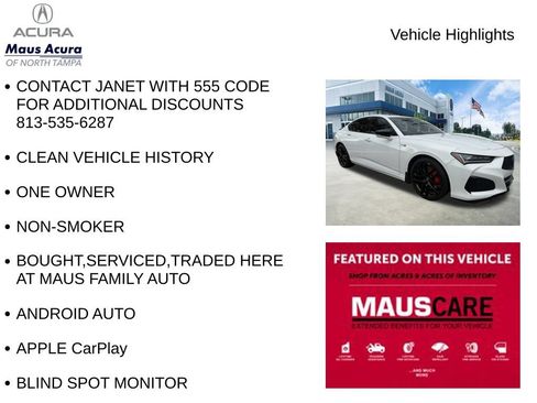 Used 2024 Acura TLX Type S AWD/4WD image 8