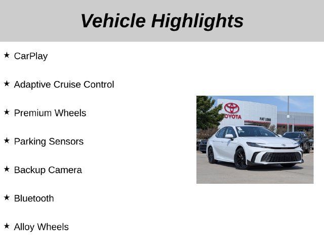 Used 2025 Toyota Camry SE FWD image 5