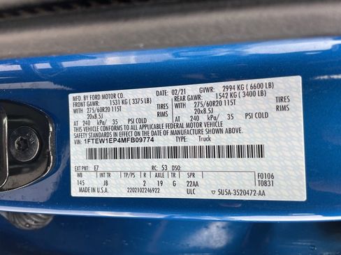 Used 2021 Ford F150 XL w/ STX Appearance Package image 32