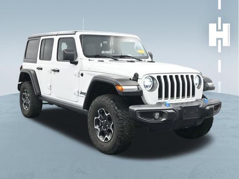 Used 2023 Jeep Wrangler Unlimited Rubicon 4xe w/ Cold Weather Group image 3