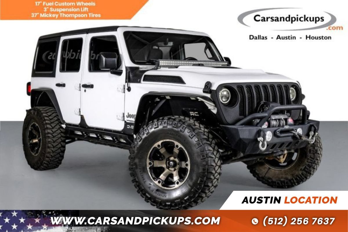 Used 2018 Jeep Wrangler Unlimited Sahara AWD/4WD image 1