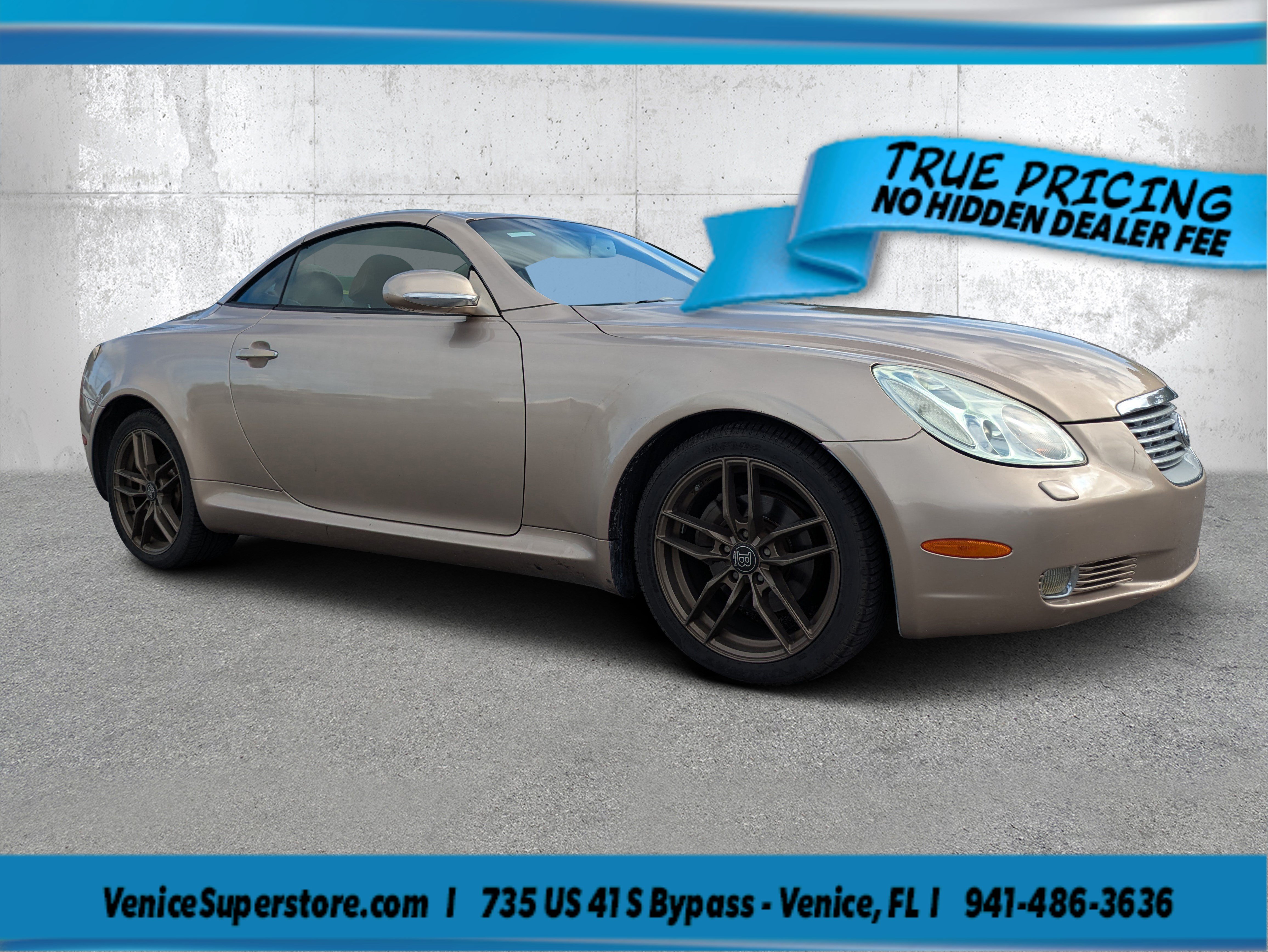 Used 2002 Lexus SC 430 Convertible RWD image 1