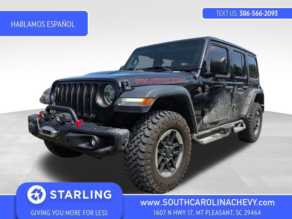 Used 2018 Jeep Wrangler Unlimited Rubicon AWD/4WD image 1