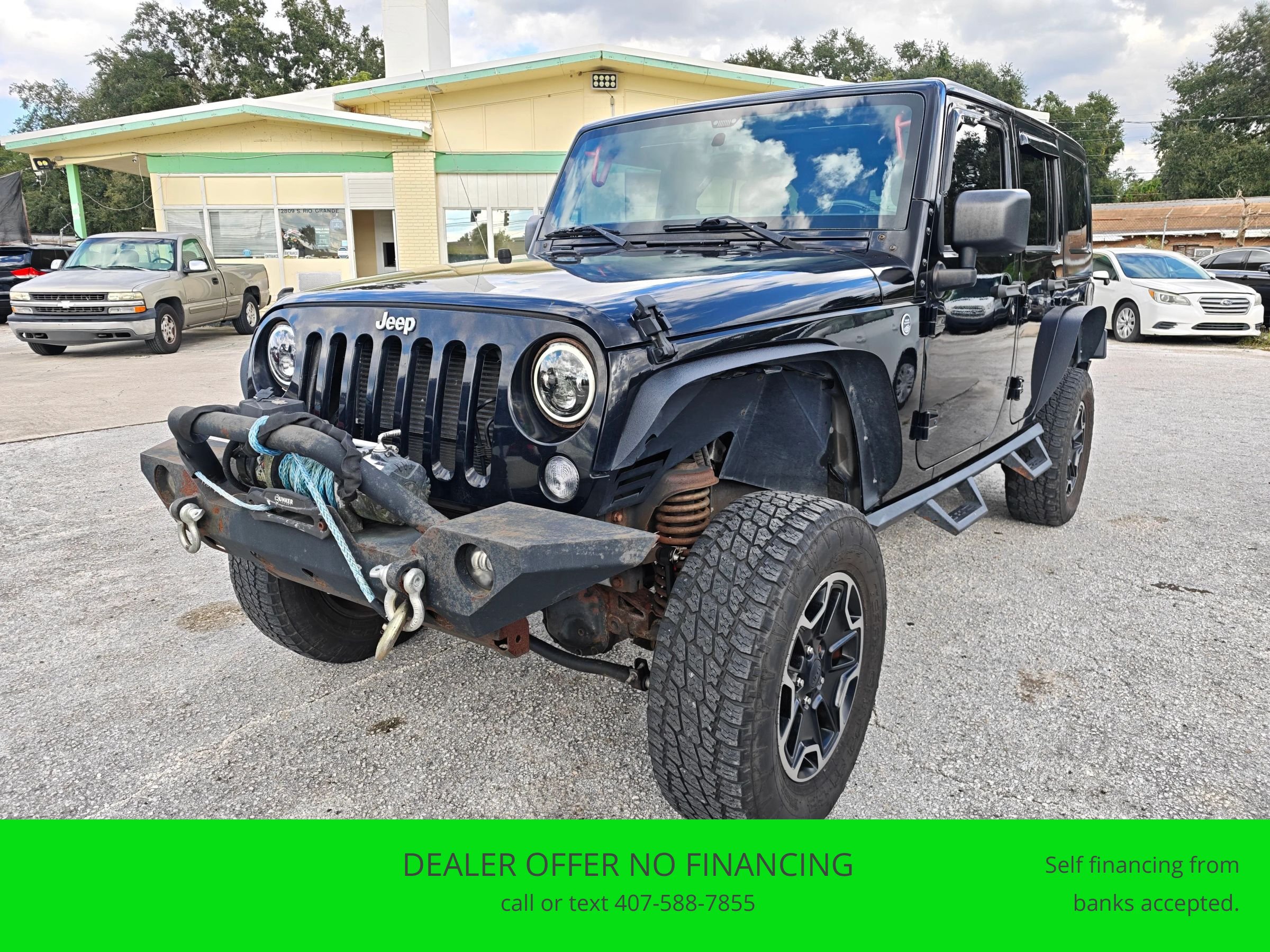 Used 2015 Jeep Wrangler Unlimited Sport w/ Quick Order Package 24S AWD/4WD image 1