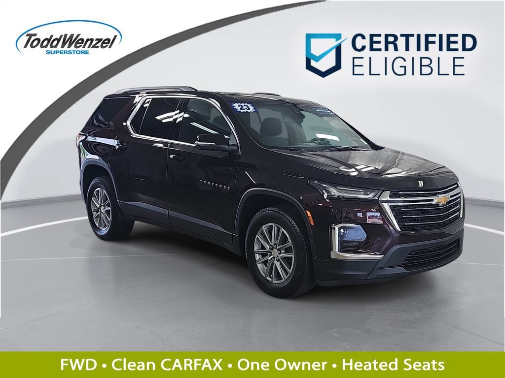 Certified 2023 Chevrolet Traverse LT FWD image 1