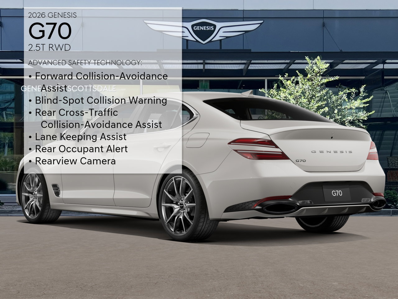 New 2026 Genesis G70 2.5T RWD image 7