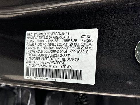 Used 2025 Honda Pilot Elite image 40