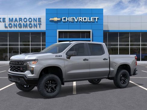 New 2026 Chevrolet Silverado 1500 Custom Trail Boss w/ Dark Appearance Package AWD/4WD image 2
