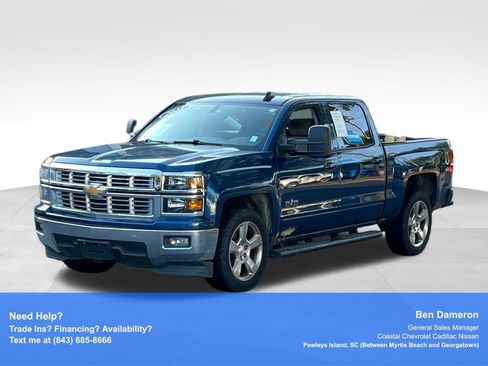 Used 2015 Chevrolet Silverado 1500 LT w/ Texas Edition, 1LT Trim RWD image 1