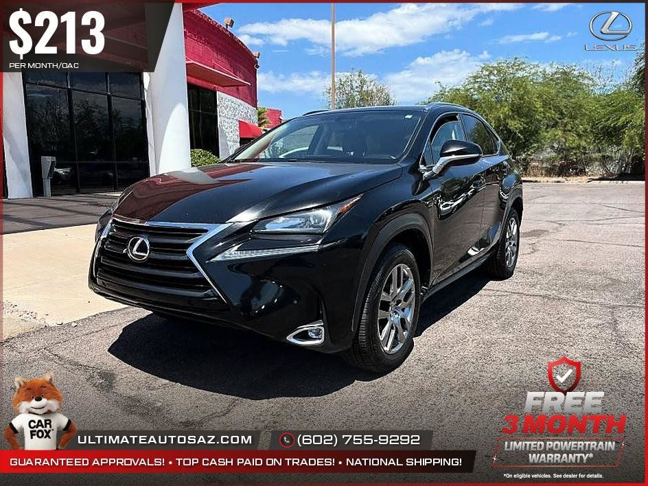 Used 2015 Lexus NX 200t AWD w/ Premium Package image 1