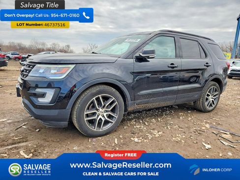 Used 2017 Ford Explorer Sport image 1