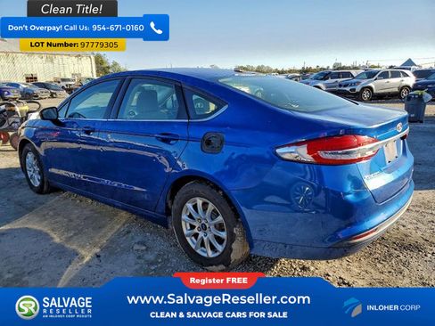 Used 2017 Ford Fusion S image 3