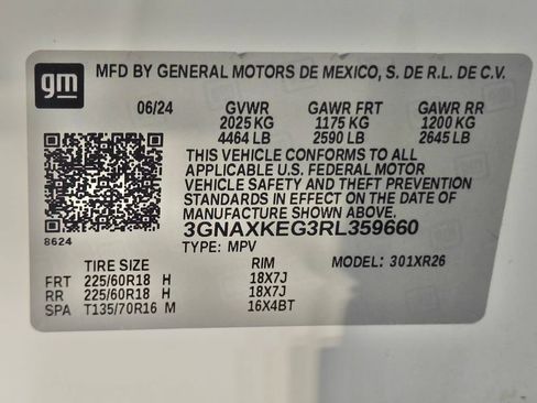 Used 2024 Chevrolet Equinox LT FWD image 50