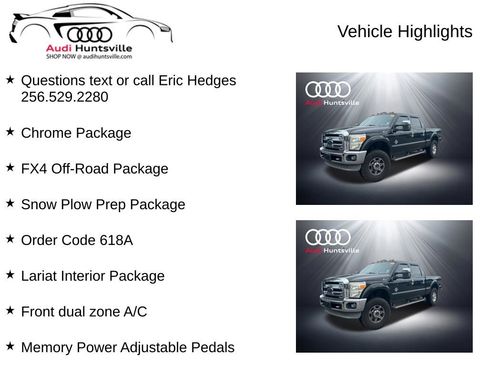 Used 2012 Ford F350 Lariat w/ Chrome Pkg AWD/4WD image 6