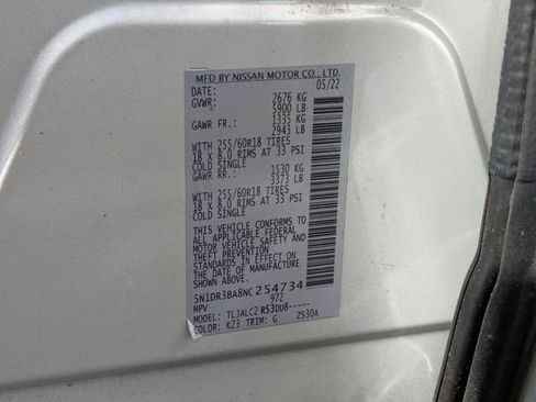 Used 2022 Nissan Pathfinder SV FWD image 33