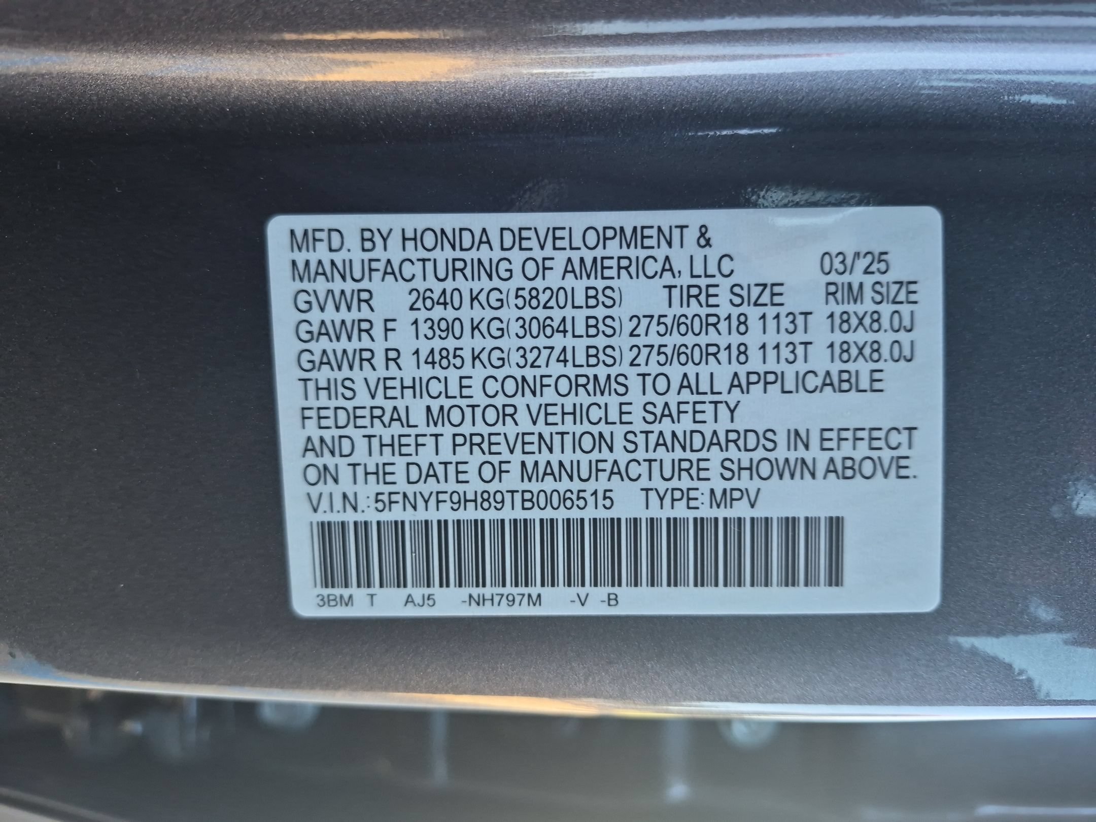 Used 2026 Honda Passport TrailSport Elite image 37