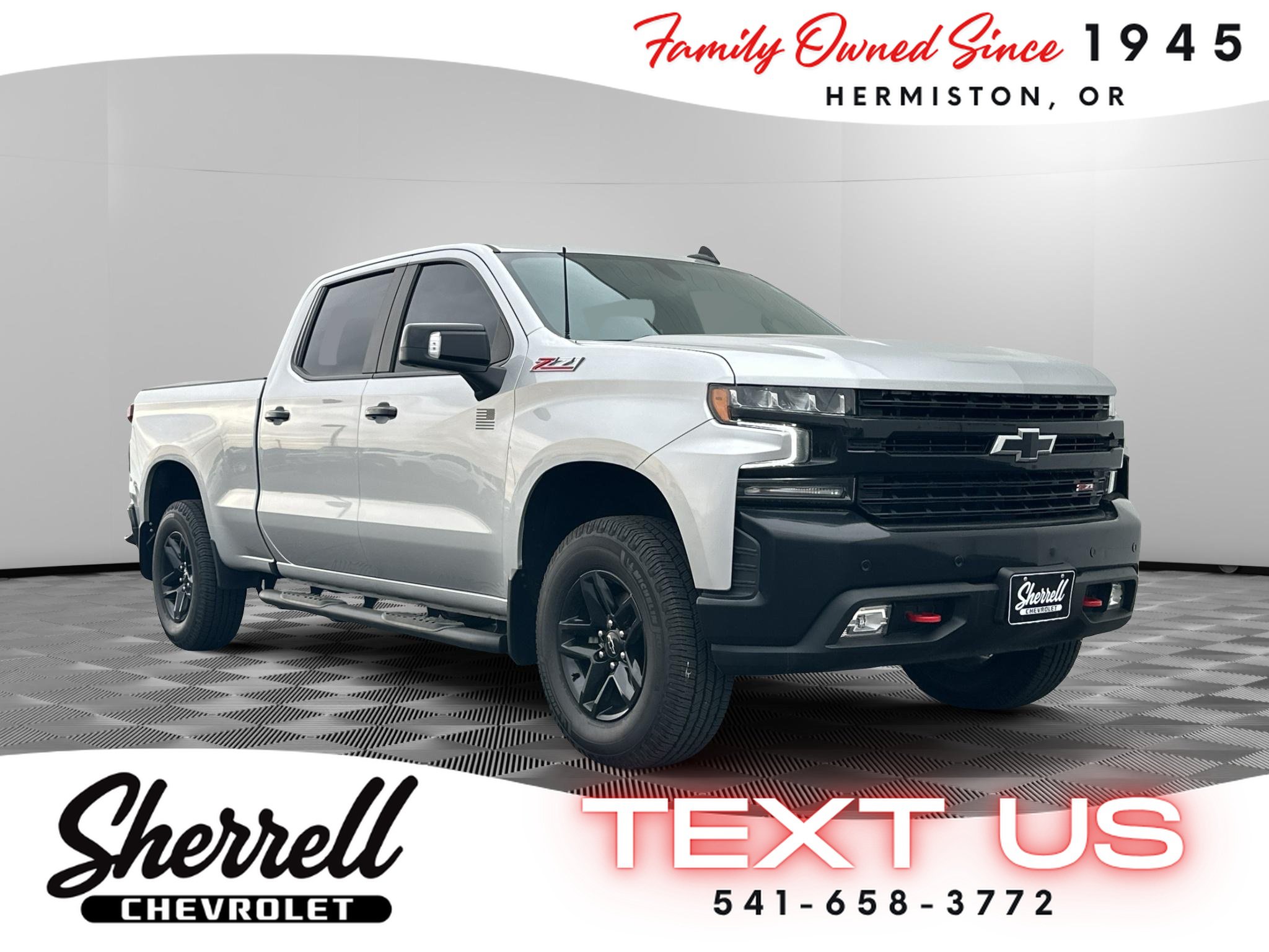 Used 2021 Chevrolet Silverado 1500 LT Trail Boss w/ Safety Package AWD/4WD image 1