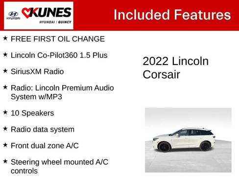 Used 2022 Lincoln Corsair Reserve w/ Equipment Group 201A AWD/4WD image 3