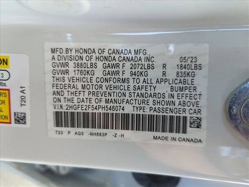 Used 2023 Honda Civic Sport image 23