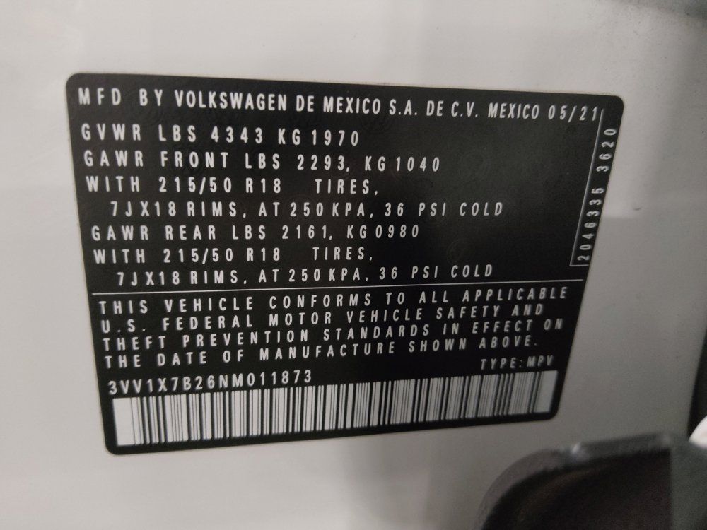 Used 2022 Volkswagen Taos SEL FWD image 33
