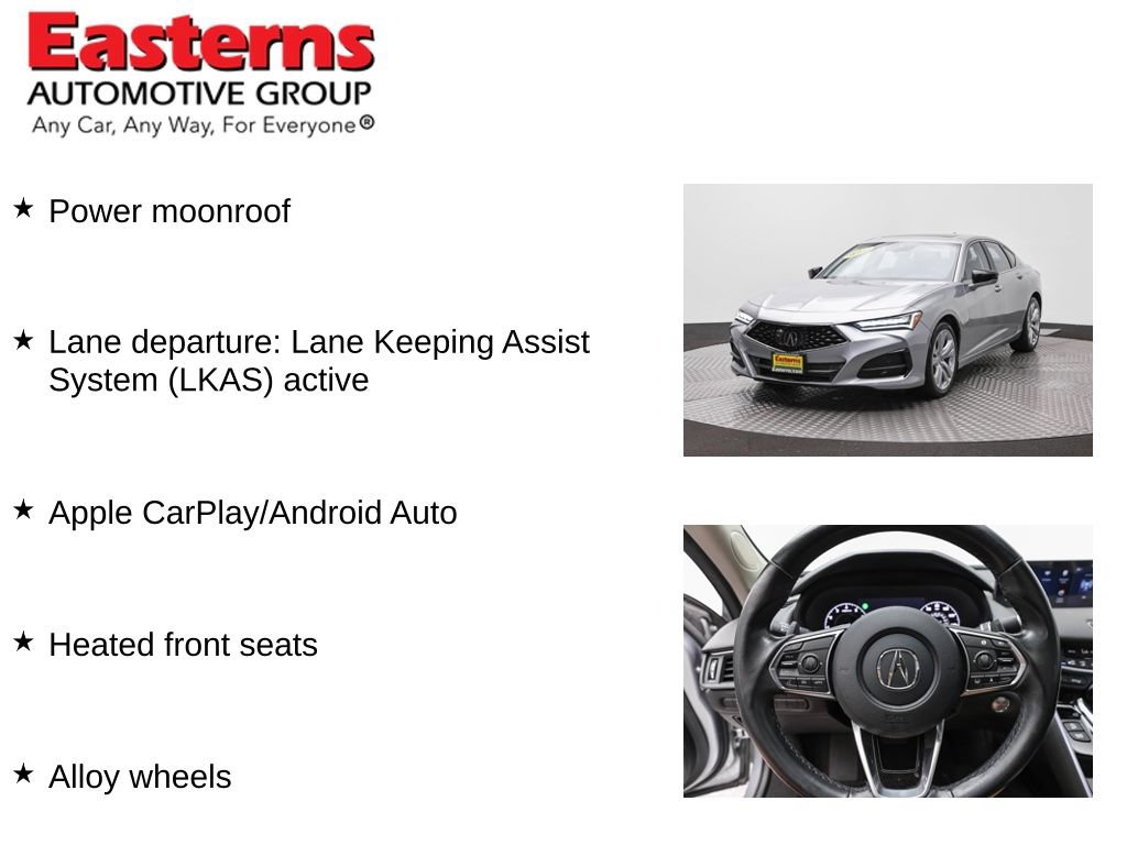 Used 2023 Acura TLX w/ Technology Package FWD image 13