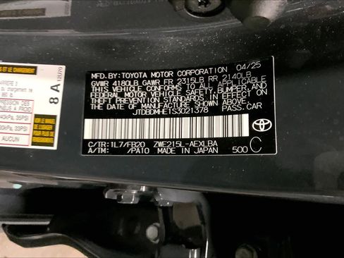 Certified 2025 Toyota Corolla LE w/ Convenience Package AWD/4WD image 37