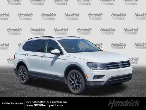 Used 2021 Volkswagen Tiguan SE w/ Panoramic Sunroof Package AWD/4WD image 1