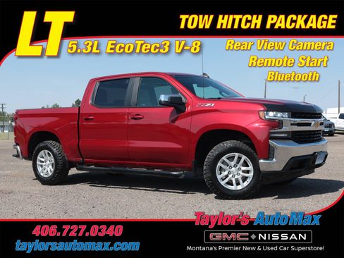 Used 2021 Chevrolet Silverado 1500 LT w/ Z71 Off-Road Package AWD/4WD image 1