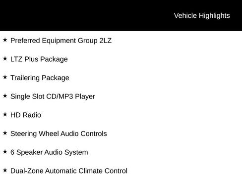 Used 2017 Chevrolet Silverado 1500 LTZ Z71 w/ LTZ Plus Package image 2