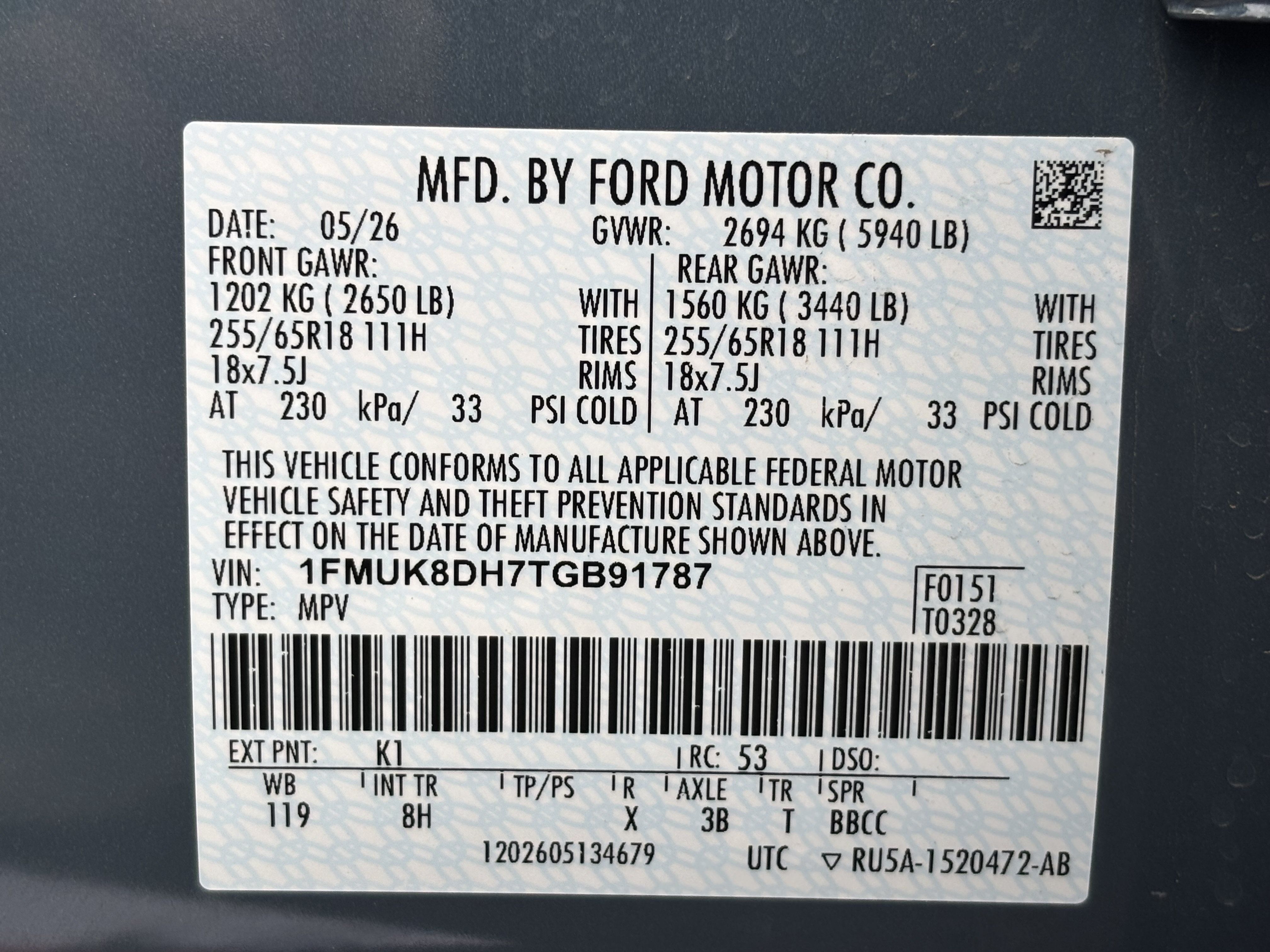 Used 2026 Ford Explorer Active AWD/4WD image 26