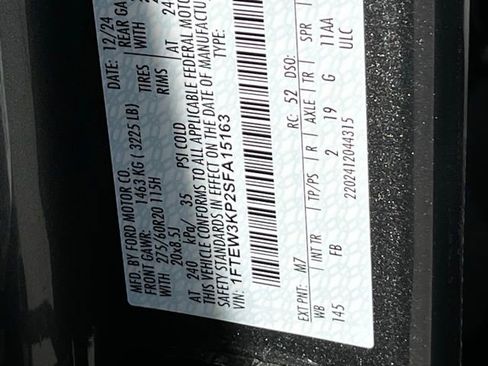 Used 2025 Ford F150 XLT w/ Equipment Group 302A MID image 31