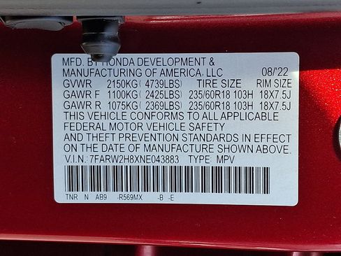 Used 2022 Honda CR-V EX-L image 28