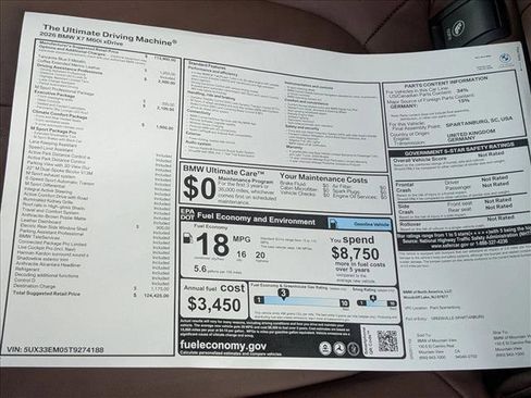 New 2026 BMW X7 M60i image 20