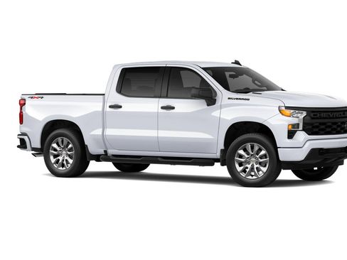 New 2025 Chevrolet Silverado 1500 Custom w/ LPO, Dark Essentials Package image 54