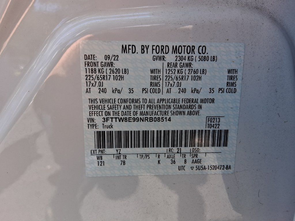 Used 2022 Ford Maverick XLT FWD image 31