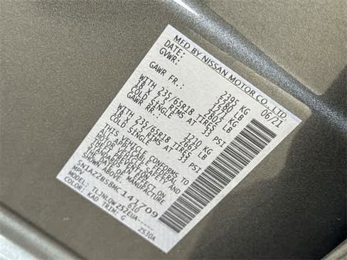 Used 2021 Nissan Murano SV image 26