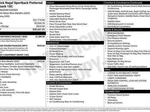 Used 2019 Buick Regal Preferred w/ Driver Confidence Package I image 23