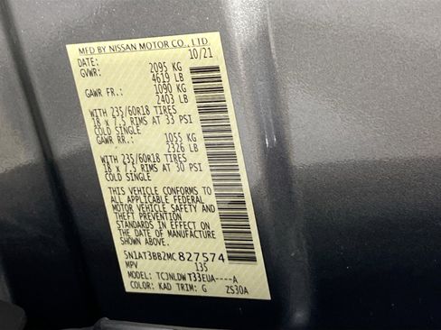 Used 2021 Nissan Rogue SV image 29