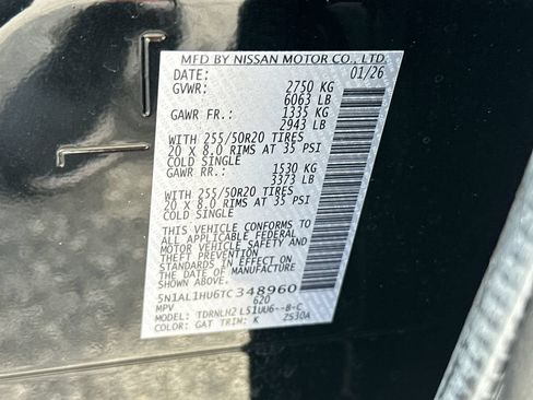 Used 2026 INFINITI QX60 Autograph w/ Autograph Tech Package AWD/4WD image 32
