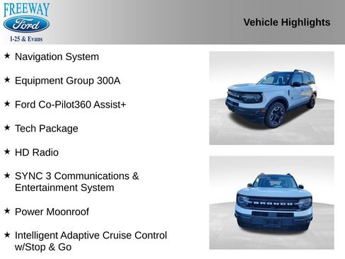 Used 2024 Ford Bronco Sport Outer Banks w/ Tech Package image 4