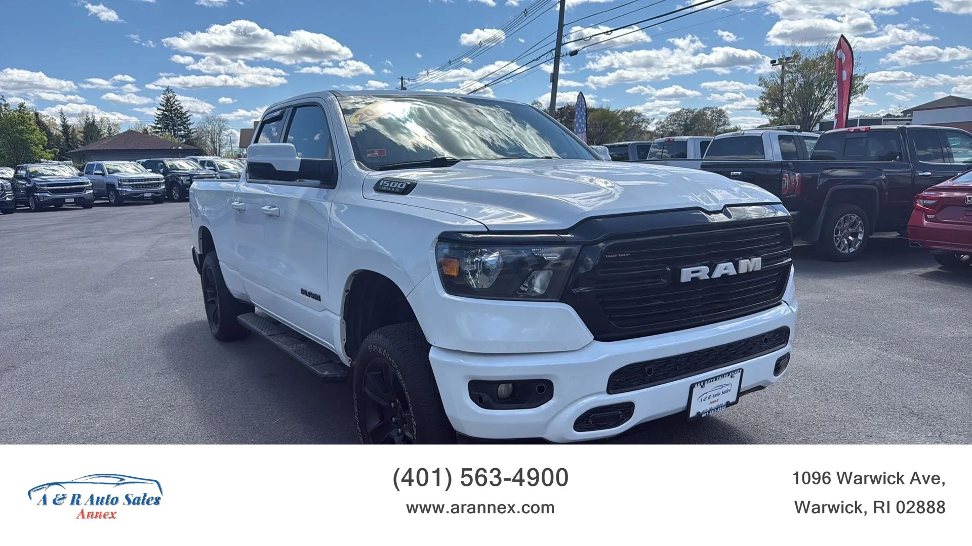 Used 2020 RAM 1500 Big Horn AWD/4WD image 1