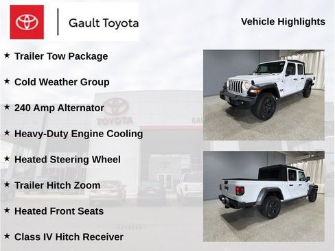 Used 2020 Jeep Gladiator Sport w/ Quick Order Package 24S AWD/4WD image 5